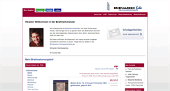 Desktop Screenshot of briefmarkenecke.de